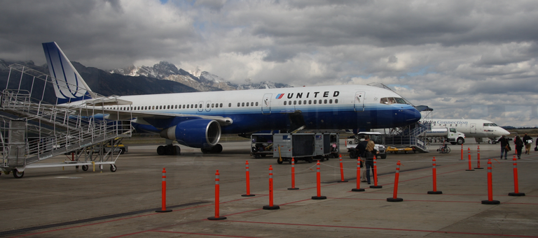Jackson Hole Airport dark-sky location